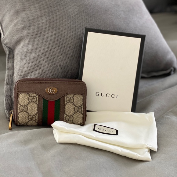 ophidia gg zip around card case